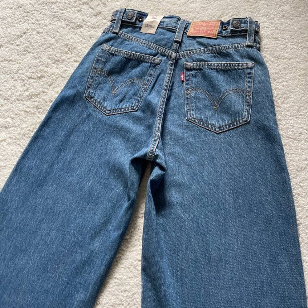 NWT Levi's Cinch Baggy High Rise Women's Jeans Size 24/31 - Picture 7 of 13